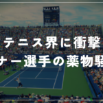 【テニス界に衝撃】ヤニック・シナーの薬物騒動について