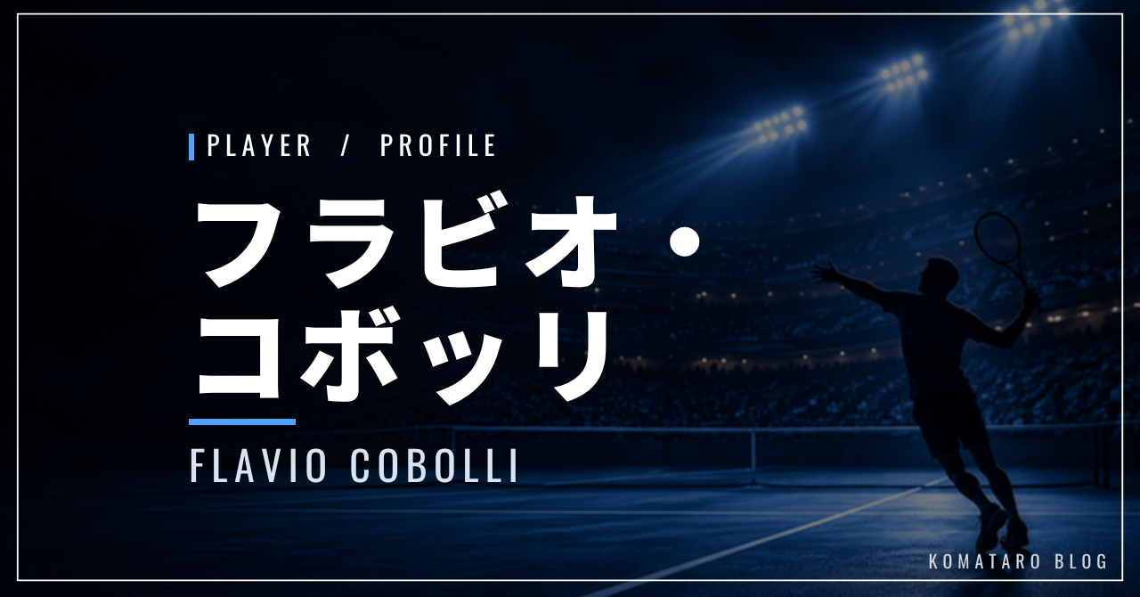 フラビオ・コボッリ|全仏準優勝・自己最高6位・使用ラケット