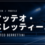 マッテオ・ベレッティーニ｜ウィンブルドン準優勝・使用ラケット
