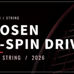 ゴーセン G-SPIN DRIVE｜11月発売・丸形ポリ・G-SPIN3との違い